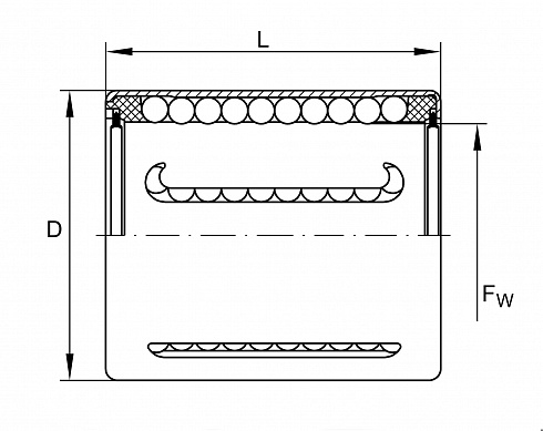 Шарикоподшипник для линейного перемещения