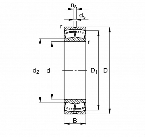 Подшипник роликовый самоустанавливающийся