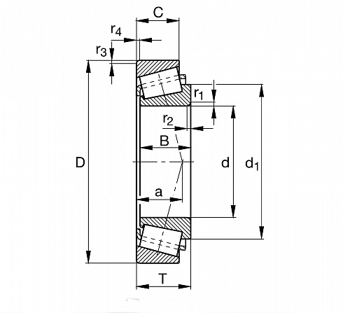 Конический роликоподшипник