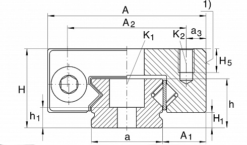Миниатюрные линейные направляющие с сепаратором
