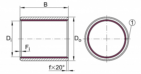 Гладкие втулки